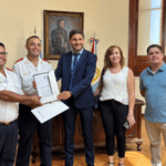 Provincia entregó equipamiento y un aporte económico a los Bomberos Voluntarios de Pueblo Esther