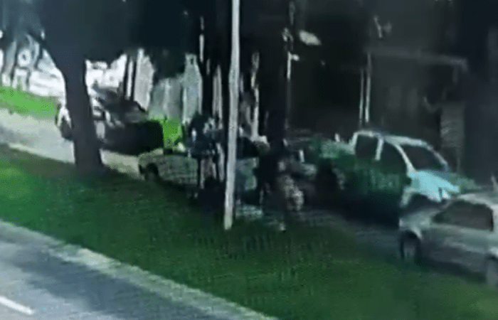 Procedimiento policial en Pueblo Esther por un hombre con pedido de paradero