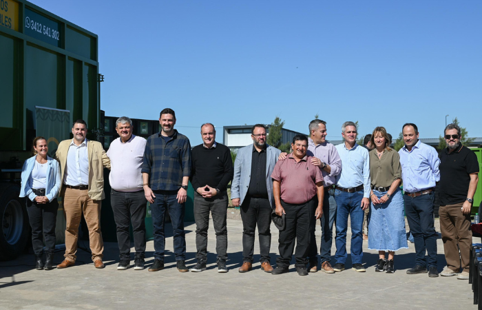 Nuevo equipamiento para la gestión de residuos en Pueblo Esther