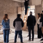 Pueblo Esther: avanza la obra del nuevo edificio del Jardín de Infantes N.º 365 y se acerca su etapa final