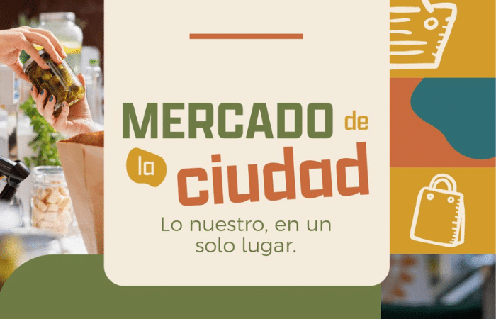 Mercado de la Ciudad de Pueblo Esther para emprendedores y productores locales