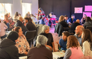 La futura Plaza de Barrio Oroño comienza a tomar forma a partir de la participación de los vecinos