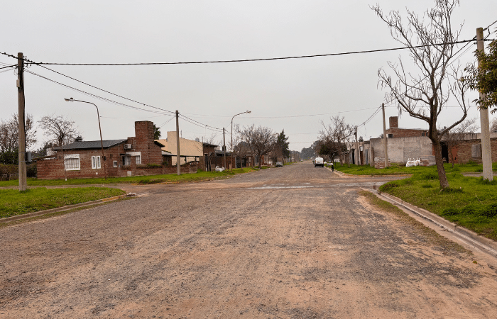 La Provincia financiará la pavimentación de calle San Martín y calle Pavón en Pueblo Esther.