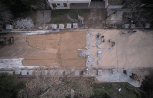 Avanza la obra de calle Rivadavia en Pueblo Esther y se acerca la inauguración