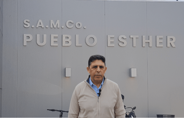 Claudio Cejas cumple 30 años de trabajo en el Samco de Pueblo Esther